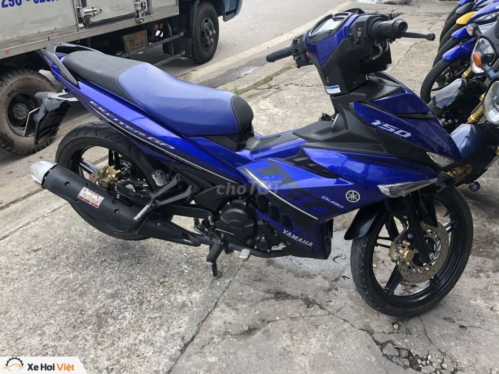 Xe Yamaha Exciter 150 GP màu xanh đời 2015 còn rất mới  Xe  bán tại Trịnh  Đông  xe cũ giá rẻ xe máy cũ giá rẻ xe số giá