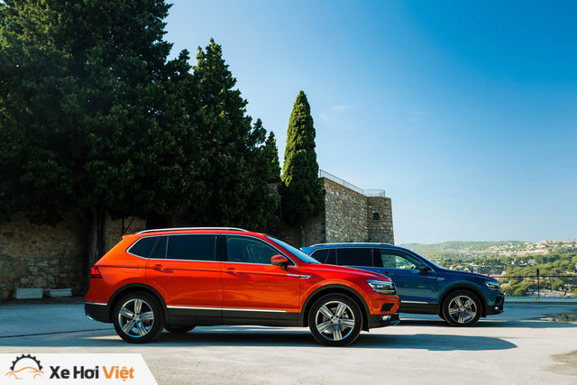 Cạnh tranh Mercedes-Benz GLC, SUV 7 chỗ Volkswagen Tiguan Allspace 2018 có giá 1,7 tỷ đồng - Ảnh 7. Cạnh tranh Mercedes-Benz GLC, SUV 7 chỗ Volkswagen Tiguan Allspace 2018 có giá 1,7 tỷ đồng - Ảnh 7.