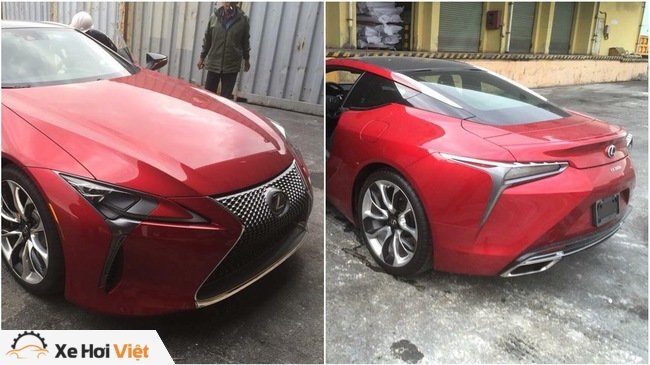 Xe thể thao Lexus LC500 2018 đầu tiên về Việt Nam