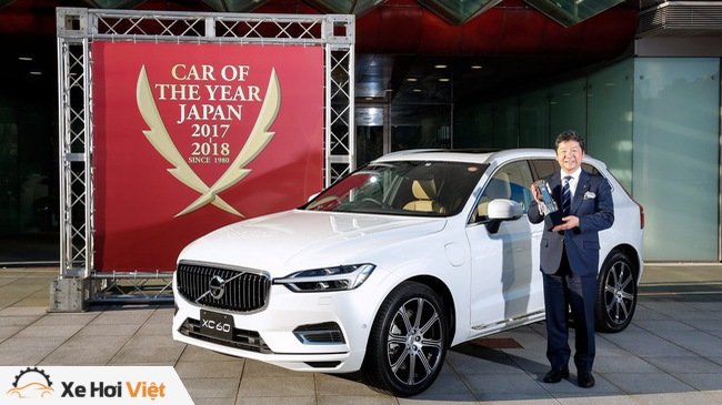 Đánh bật Toyota Camry, Volvo XC60 dành giải Xe của năm tại Nhật Bản