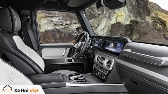 Mercedes-Benz G-Class 2019 lần đầu khoe ảnh nội thất: Di sản hòa cùng công nghệ