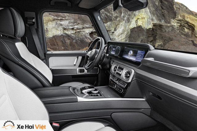 Mercedes-Benz G-Class 2019 lần đầu khoe ảnh nội thất: Di sản hòa cùng công nghệ - Ảnh 3.