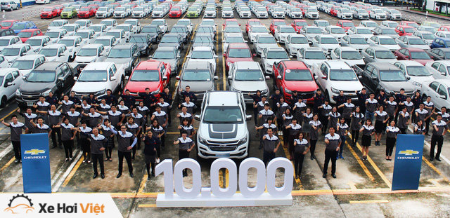 Chevrolet lần đầu bán hơn 10.000 xe/năm tại Việt Nam - Ảnh 1.