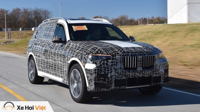SUV đầu bảng BMW X7 lộ diện bản sản xuất trước khi ra mắt
