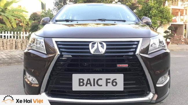 BAIC F6 - xe nhái Lexus có mặt tại Hà Nội với giá chưa đến 600 triệu đồng