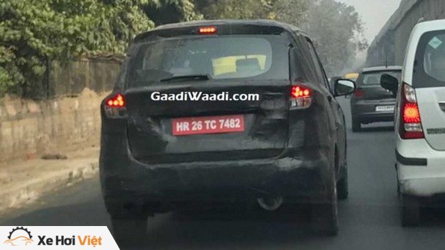 Suzuki Ertiga 2018 bị bắt gặp trên đường thử