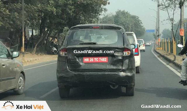 Suzuki Ertiga 2018 bị bắt gặp trên đường thử - Ảnh 1. Suzuki Ertiga 2018 bị bắt gặp trên đường thử - Ảnh 1.