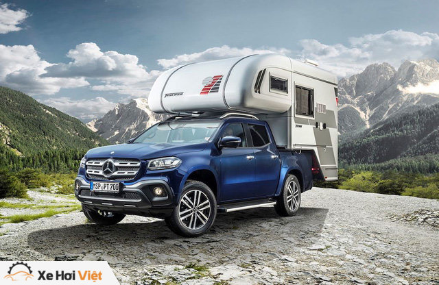 Bán tải hạng sang Mercedes-Benz X-Class biến thành xe cắm trại - Ảnh 2.