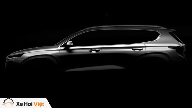 Hyundai Santa Fe thế hệ mới sắp về Việt Nam lần đầu lộ diện