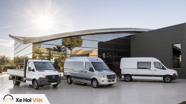 Mercedes-Benz Sprinter thế hệ mới chính thức trình làng