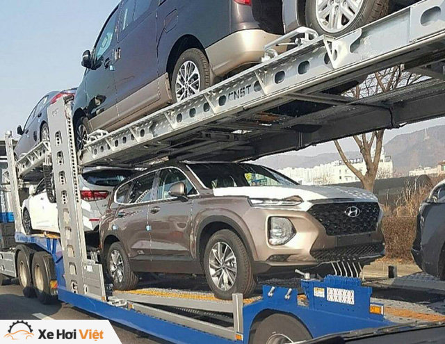 Hình ảnh thực tế và thông tin chi tiết đầu tiên về Hyundai Santa Fe 2019 - Ảnh 10. Hình ảnh thực tế và thông tin chi tiết đầu tiên về Hyundai Santa Fe 2019 - Ảnh 10.