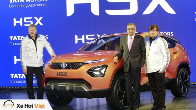 Tata H5X Concept - phiên bản Land Rover Discovery Sport giá rẻ