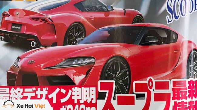 Toyota Supra - xe thể thao Nhật lai Đức lộ hình ảnh và những thông số mới