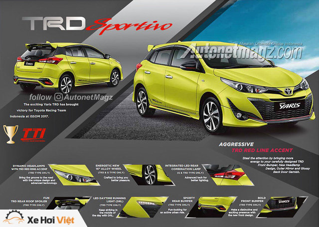 Lộ chi tiết bản thể thao TRD Sportivo mới cho Toyota Yaris - Ảnh 1. Lộ chi tiết bản thể thao TRD Sportivo mới cho Toyota Yaris - Ảnh 1.