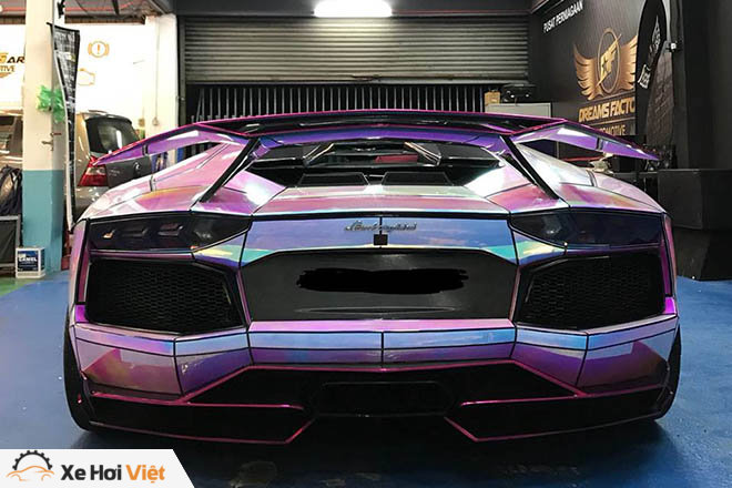 Lamborghini Aventador SV &#34;cực độc&#34; với phong cách Hologram - 4