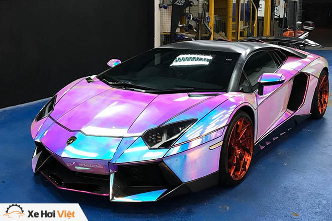 Lamborghini Aventador SV &#34;cực độc&#34; với phong cách Hologram - 6