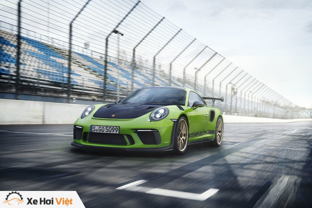 Xe đua thể thao Porsche 911 GT3 RS có giá gần 14 tỷ đồng tại Việt Nam - Ảnh 1.