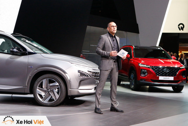 Hyundai Santa Fe 2019 sắp có động cơ hybrid và plug-in hybrid - Ảnh 1. Hyundai Santa Fe 2019 sắp có động cơ hybrid và plug-in hybrid - Ảnh 1.
