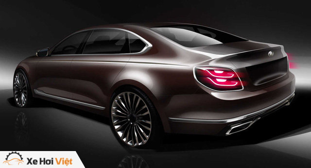 Kia K900 - Xe Hàn mang dáng hình xe Đức - Ảnh 2. Kia K900 - Xe Hàn mang dáng hình xe Đức - Ảnh 2.