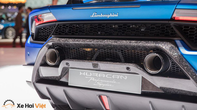 Lamborghini trình làng siêu xe mui trần hiệu suất cao Huracan Performante Spyder - Ảnh 7. Lamborghini trình làng siêu xe mui trần hiệu suất cao Huracan Performante Spyder - Ảnh 7.