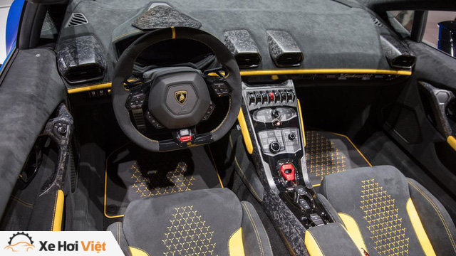 Lamborghini trình làng siêu xe mui trần hiệu suất cao Huracan Performante Spyder - Ảnh 14. Lamborghini trình làng siêu xe mui trần hiệu suất cao Huracan Performante Spyder - Ảnh 14.
