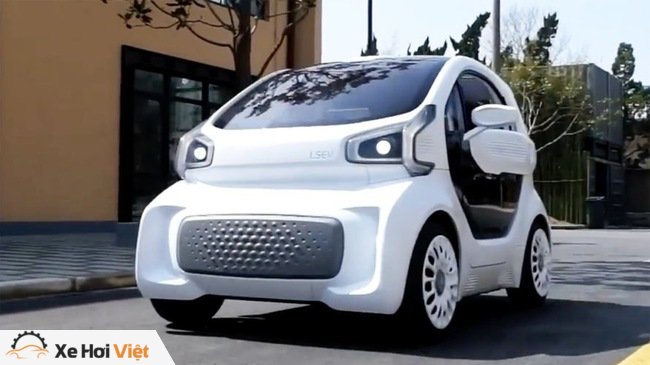 LSEV: Dòng xe đầu tiên được in 3D gần như hoàn toàn