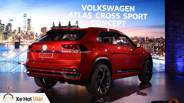Volkswagen Atlas Cross Sport - Bản concept của mẫu SUV 5 chỗ hoàn toàn mới - Ảnh 5.