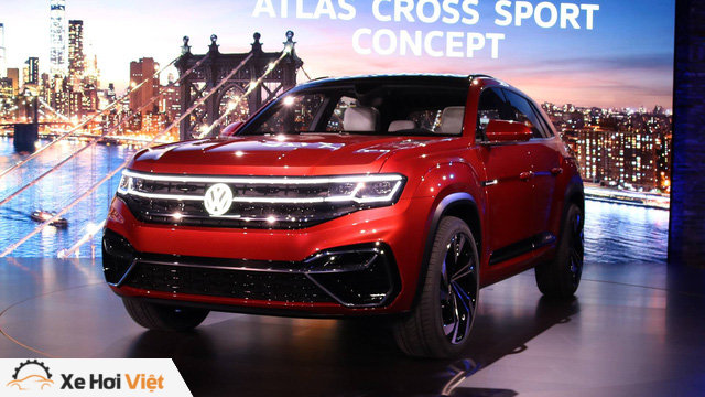 Volkswagen Atlas Cross Sport - Bản concept của mẫu SUV 5 chỗ hoàn toàn mới - Ảnh 3.