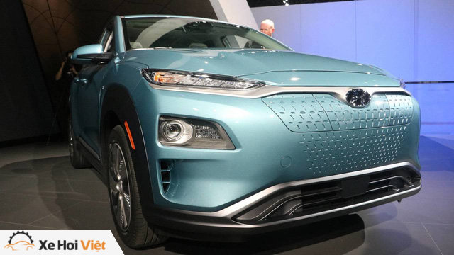 Hyundai Kona động cơ điện: Sạc một lần, chạy hơn 400 km - Ảnh 1. Hyundai Kona động cơ điện: Sạc một lần, chạy hơn 400 km - Ảnh 1.