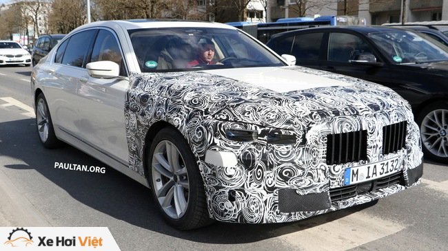 BMW 7-Series mới lộ diện: Lưới tản nhiệt hình quả thận đã thay đổi