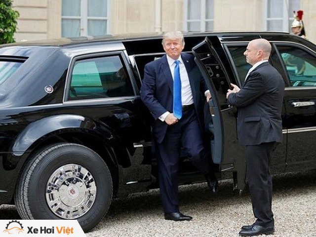 Siêu limousine Cadillac chống đạn mới của Tổng thống Trump chuẩn bị trình làng - Ảnh 3. Siêu limousine Cadillac chống đạn mới của Tổng thống Trump chuẩn bị trình làng - Ảnh 3.