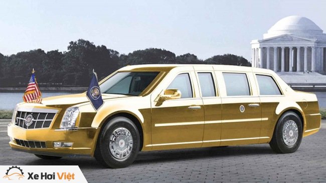 Siêu limousine Cadillac chống đạn mới của Tổng thống Trump chuẩn bị trình làng