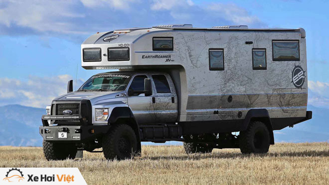 Soi chi tiết &#34;khách sạn di động&#34; Ford F-750 - 12