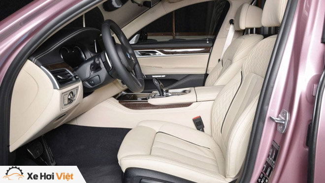 BMW 750Li xDrive cực cá tính với màu sơn hồng phấn - 6