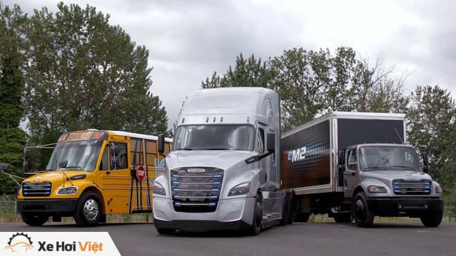 Xe tải chạy điện Freightliner eM2 bắt đầu được triển khai tại Mỹ - 6