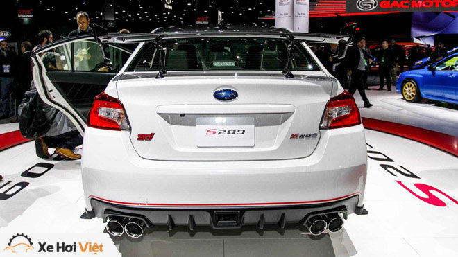 Subaru giới thiệu WRX STI S209: Nâng cao hiệu năng vận hành - 4