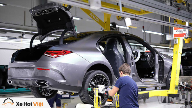 Mercedes-Benz CLA 2020 thế hệ mới bắt đầu lên dây chuyền sản xuất - 4