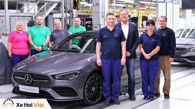 Mercedes-Benz CLA 2020 thế hệ mới bắt đầu lên dây chuyền sản xuất - 9