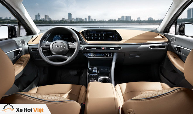 Hyundai Sonata 2020 ra mắt với diện mạo hoàn toàn mới, nội thất như xe Đức - 5