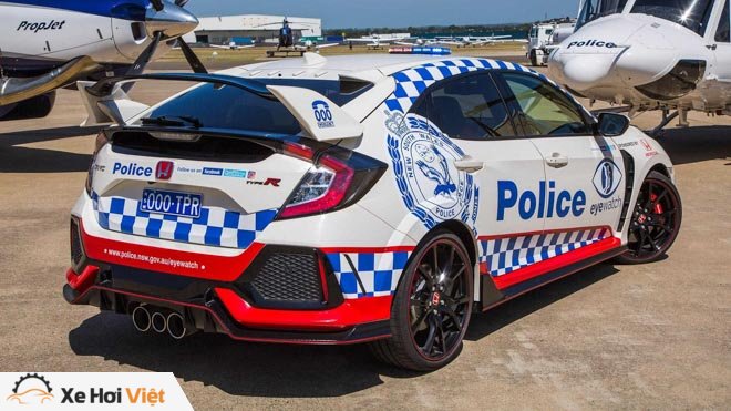 Lực lượng cảnh sát Úc được trang bị "xế đua" Honda Civic Type R - 4