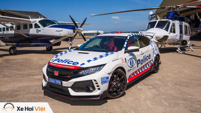 Lực lượng cảnh sát Úc được trang bị &#34;xế đua&#34; Honda Civic Type R - 1