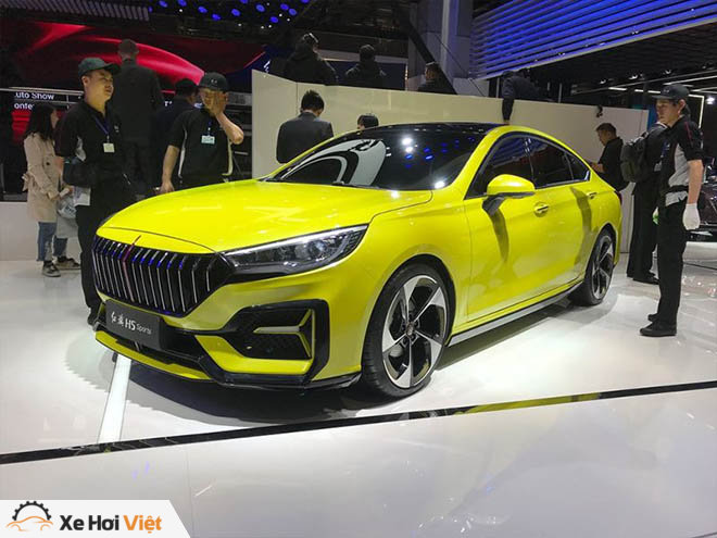 Hãng xe Trung Quốc chào hàng mẫu xe thể thao Hongqi H5 Sports tại Shanghai auto show - 1