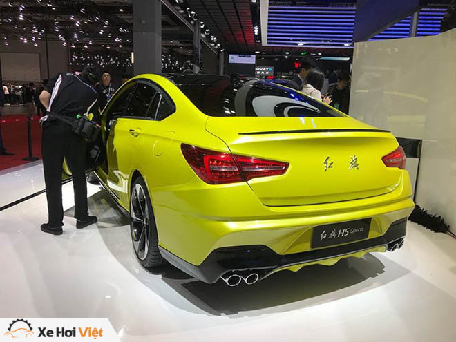 Hãng xe Trung Quốc chào hàng mẫu xe thể thao Hongqi H5 Sports tại Shanghai auto show - 2