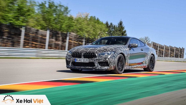 BMW tiếp tục nhá hàng M8, hé lộ chế độ lái M, công nghệ phanh mới - Ảnh 4.