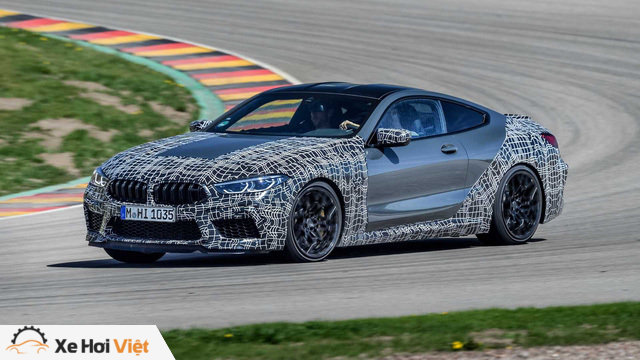 BMW tiếp tục nhá hàng M8, hé lộ chế độ lái M, công nghệ phanh mới - Ảnh 1.