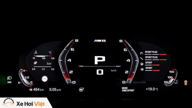 BMW tiếp tục nhá hàng M8, hé lộ chế độ lái M, công nghệ phanh mới - Ảnh 2.