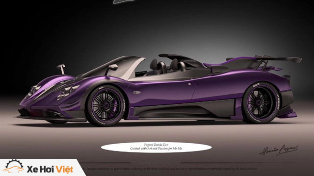 Pagani Zonda siêu đắt đỏ cho đại gia thích "tím thủy chung"