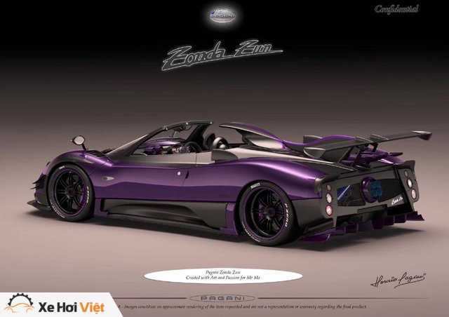 Pagani Zonda siêu đắt đỏ cho đại gia thích tím thủy chung - Ảnh 3.