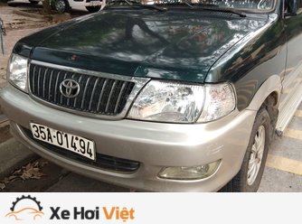 Toyota Zace GL 2002 Số sàn
