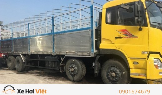 Bán xe bồn chở xăng dầu Dongfeng thể tích 11 khối